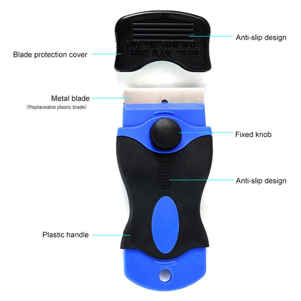RELIFE RL-023 Multifunctional Glue Removing Tool Screen Repair Blade Phone Disassembly Kit with Plastic Metal Blades - 5
