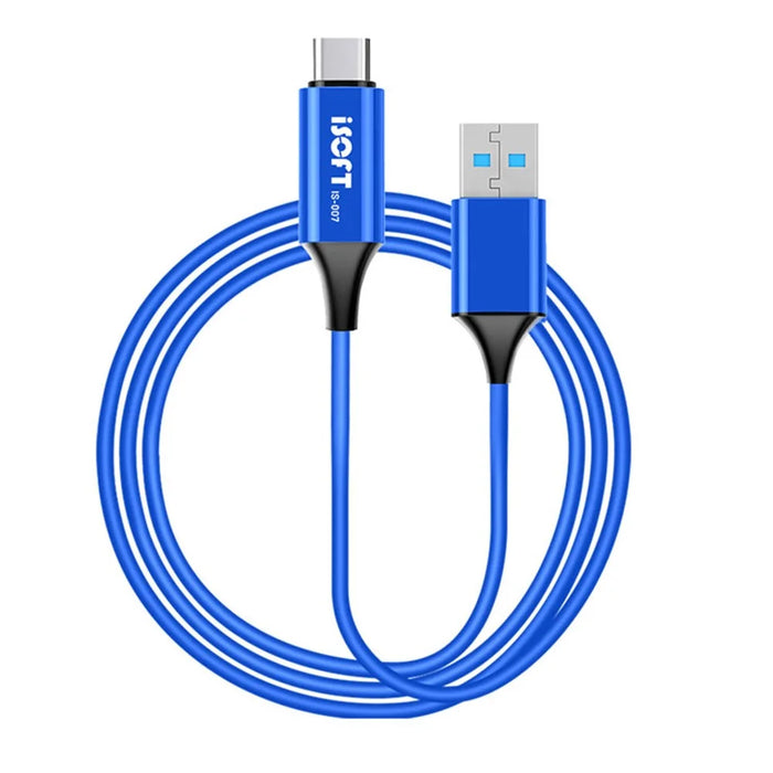 ISOFT IS-007 SAM Download Mode Repair Cable USB-A to USB-C 3-in-1 Data Transfer Charging Cord for Samsung - 2