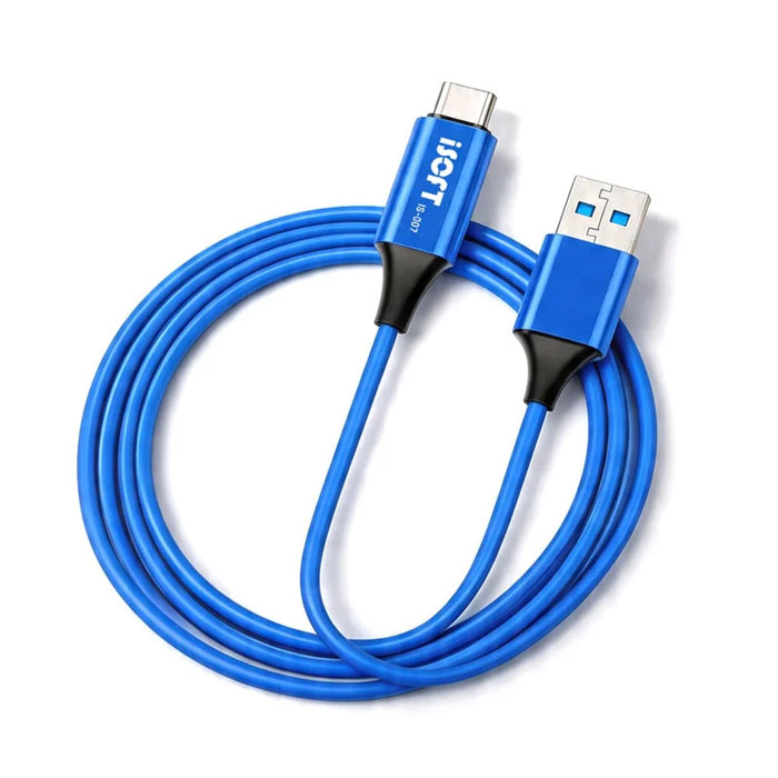 ISOFT IS-007 SAM Download Mode Repair Cable USB-A to USB-C 3-in-1 Data Transfer Charging Cord for Samsung - 3