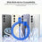 ISOFT IS-007 SAM Download Mode Repair Cable USB-A to USB-C 3-in-1 Data Transfer Charging Cord for Samsung - 5