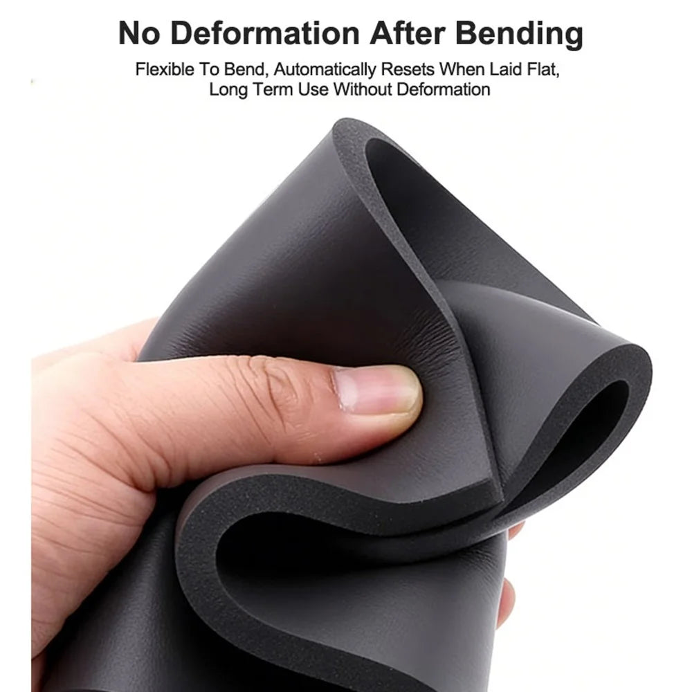 SUNSHINE SS-061A 8mm Thickened Laminating Pad Sponge Pad Laminating Mat for Phone Screen Repair Positioning Mold Frame Protection - Black - 6