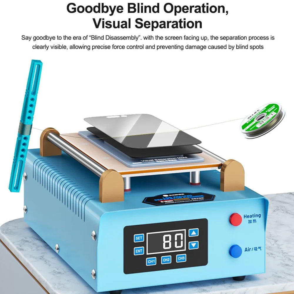 RELIFE TX5 Visual Separation Mold Screen Repair Tool for iPhone 12-17  /  Android  /  HarmonyOS - 3