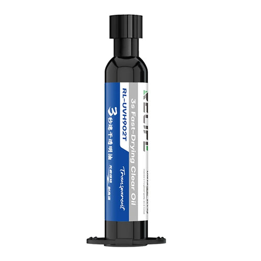 RELIFE RL-UVH902T 3-Second Quick Drying Clear Curing Oil Transparent UV Curing Glue for PCB Circuit Board Repair - 1