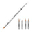 RELIFE 210 1 Set 0.1mm Soldering Iron Tips Pure Copper Ultra Fine Replaceable Tips Welding Tool for Jumper Wire Repair - 1