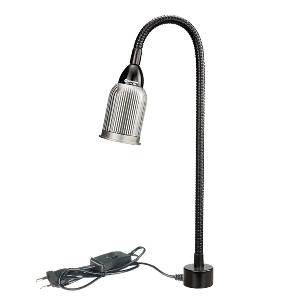 SUNSHINE SS-804 Magnetic LED Work Light 10W Aluminum Heat Dissipation Flexible Hose COB Desk Lamp for Repair - EU Plug - 1
