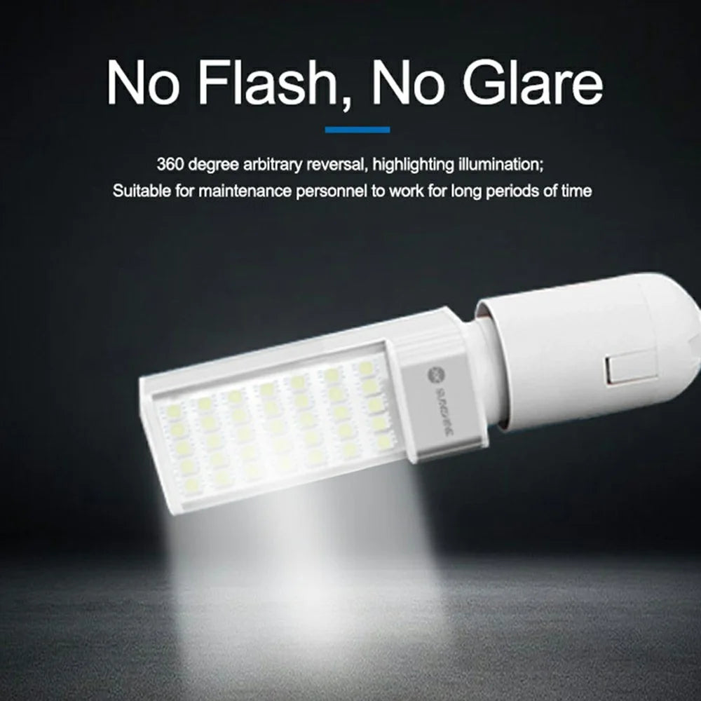 SUNSHINE SS-803 Clamp LED Work Light 360 Degree Adjustable 35 LEDs Metal Flexible Arm Clip-on Desk Lamp for Repair - EU Plug - 4
