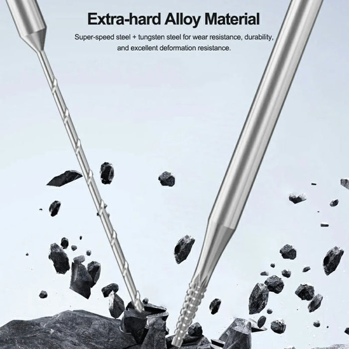 RELIFE TX1 Stripped Screw Drill Bit Set 2Pcs Alloy Easy Screw Extractor Kit Removal Tool - 5
