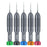 RELIFE RL-717A 5-in-1 Rocket-Head Design Screwdrivers Set S2 Steel Precision Bits Repair Tool for iPhone Android Electronics - 1