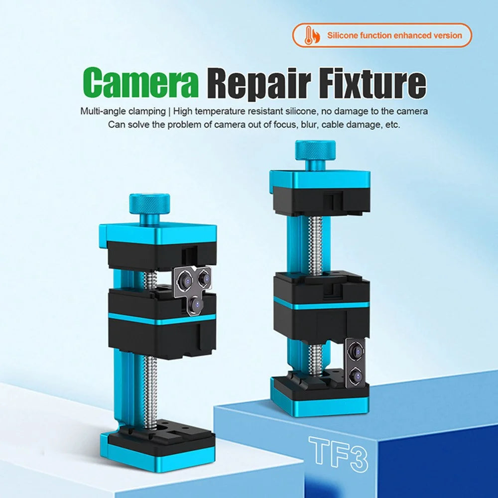 RELIFE TF3 Multi-function Universal Mobile Camera Repair Fixture Multi-angle Clamp Aviation Aluminum Repair Tool for Phone Lens Repair - 2