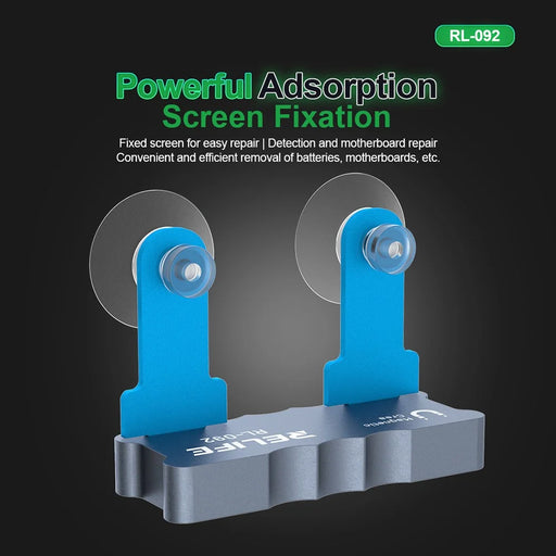 RELIFE RL-092 Screen Repair Fixture Vacuum Suction Cup Phone Stand Magnetic Screw Holder for Battery Motherboard Repair - 2