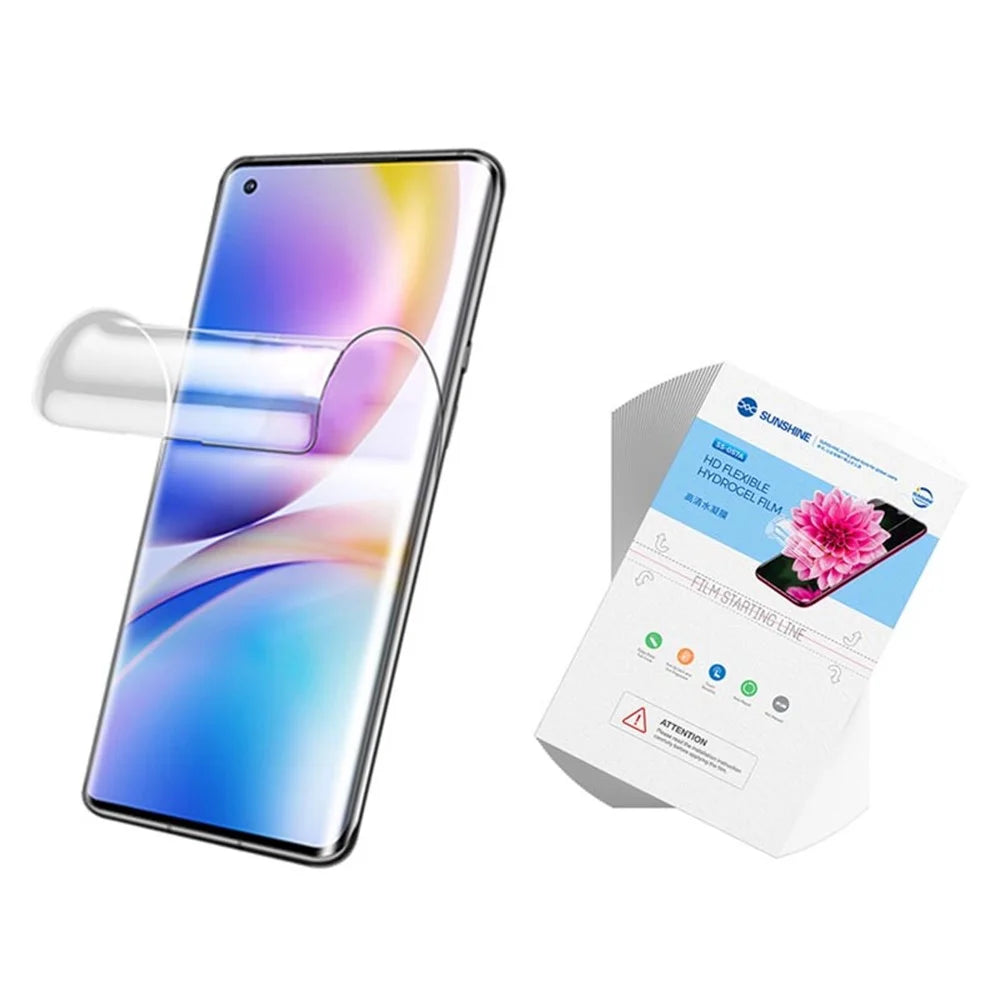 SUNSHINE 50Pcs/Lot SS-057A 7-inch Compressive Repair Film Flexible Hydrogel Film for SS-890C Film Cutting Machine - 1