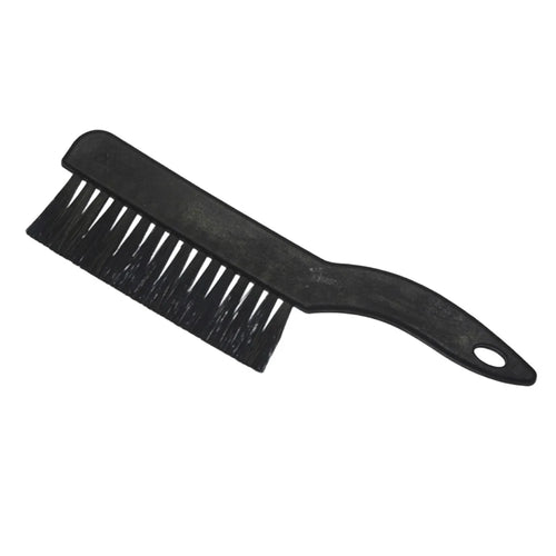Anti-Static Wire Brush 16 Bundles Hard Steel Bristle Industrial Cleaning Brush for Metal Surface Rust Removal - 1