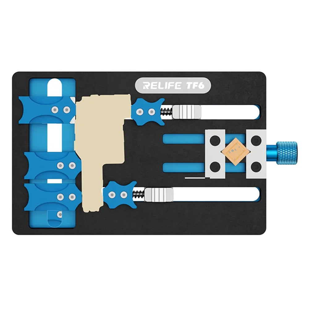 RELIFE TF6 Multifunctional Integrated Dual-Clamp Repair Fixture Phone Motherboard CPU Chip Repair Tool - 5