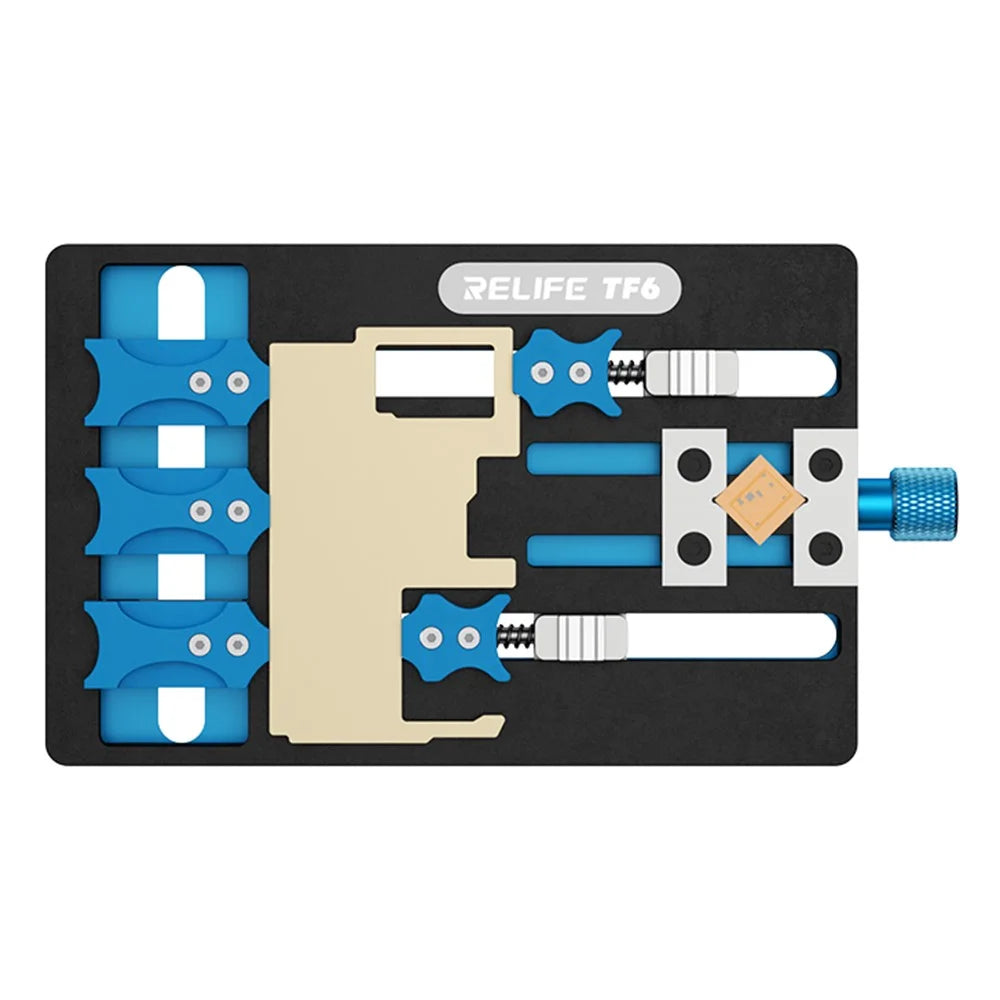 RELIFE TF6 Multifunctional Integrated Dual-Clamp Repair Fixture Phone Motherboard CPU Chip Repair Tool - 7