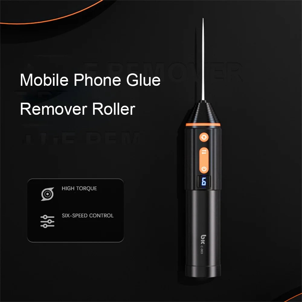 TBK003 Mobile Phone Glue Remover Tool 6-Speed Electric Roller for OCA Frame Battery Adhesive Repair - 3