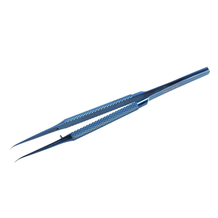 RELIFE RT-15C 0.15mm Ultra High Precision Flying Wire Tweezer for Mobile Phone Mainboard Maintenance - Curved Tip - 1