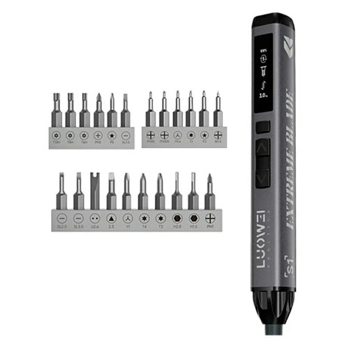 LUOWEI LW-S1 Electric Screwdriver Set for Mobile Phone Screw Disassembly Repair Tools - Standard Edition - 1