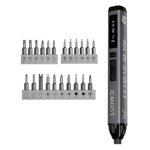 LUOWEI LW-S1 Electric Screwdriver Set for Mobile Phone Screw Disassembly Repair Tools - Standard Edition - 1