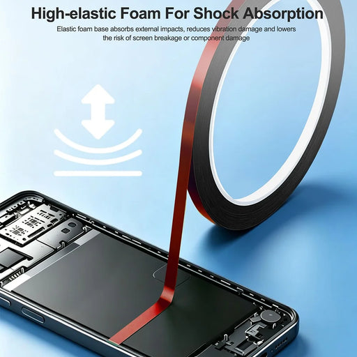 RELIFE HX2 5 Rolls 3mm Double-sided Tape Phone Screen Sealing Cushion Adhesive for Mobile Repair , Length: 10m - 2
