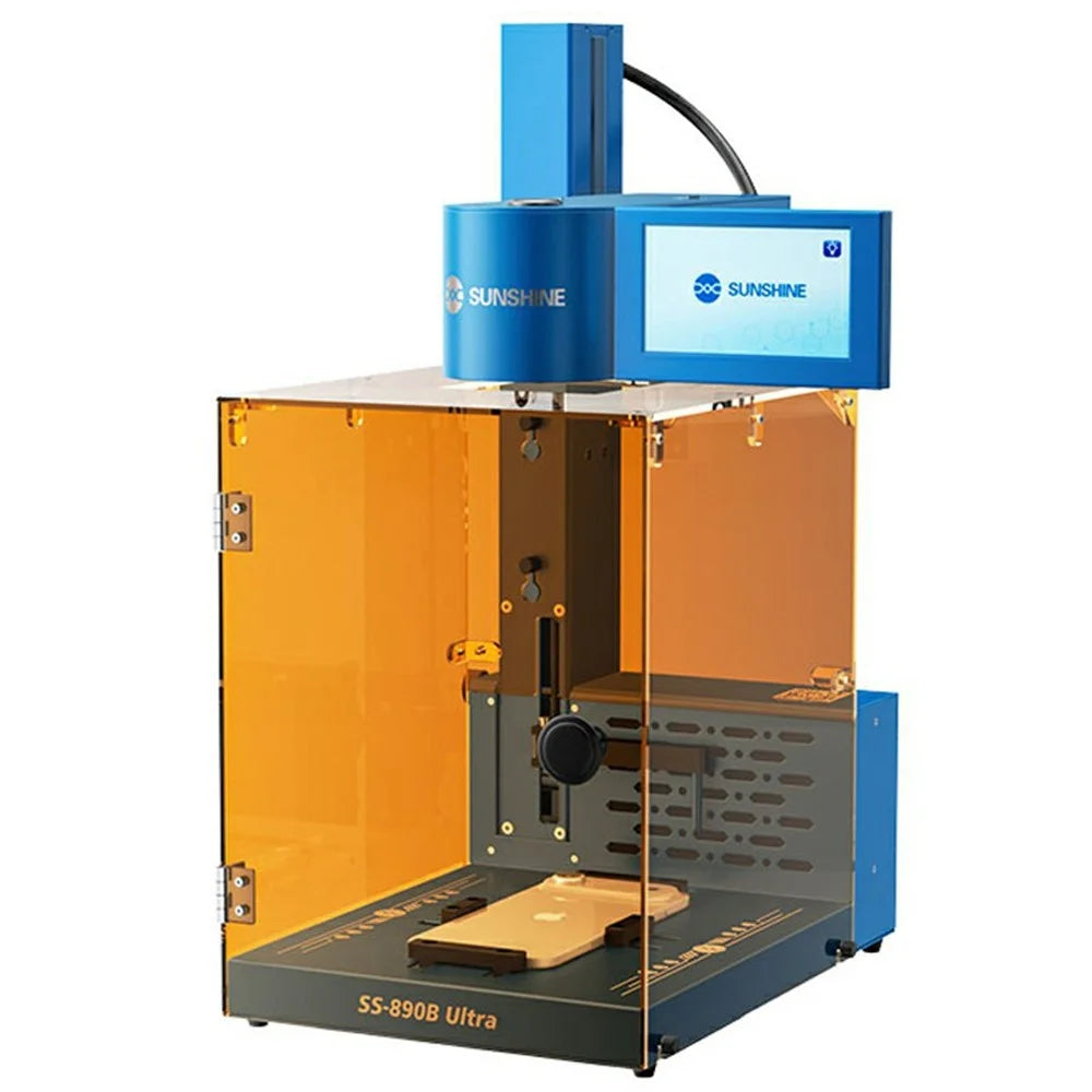 SUNSHINE SS-890B Ultra 10W Blue Laser Foldable Smart Laser Machine for Phone Back Cover Removal - EU Plug - 2