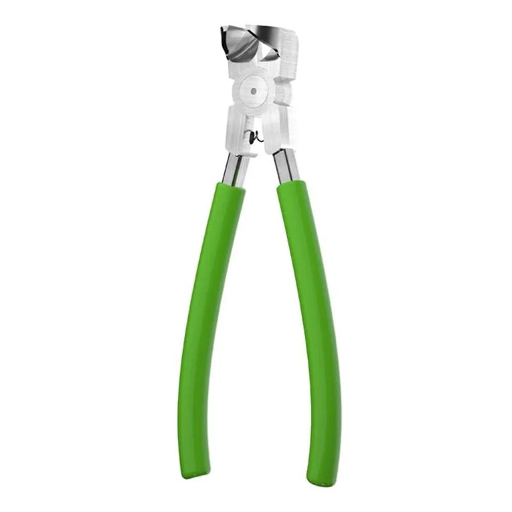 LUOWEI LW-101 90 Degree Angled Pliers Precision Cutting Tool for Electronics Repair PCB Maintenance - Green - 1