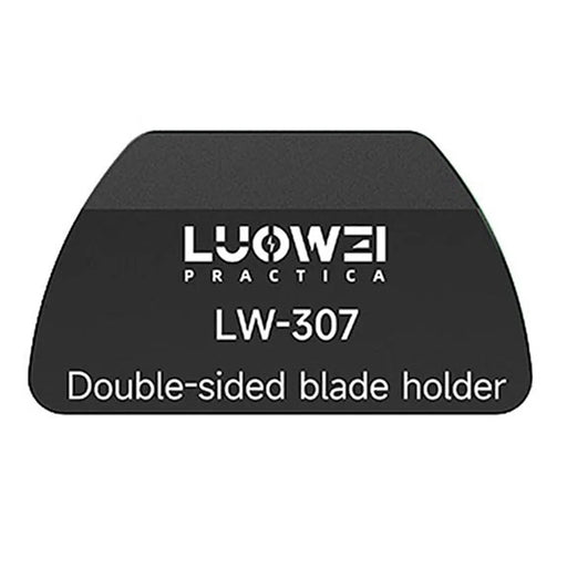 LUOWEI LW-307 Double-Sided Blade Holder 67.5mm Precision Blade Clamp Tool for Screen Film Installation - Black - 1