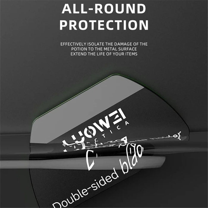 LUOWEI LW-307 Double-Sided Blade Holder 67.5mm Precision Blade Clamp Tool for Screen Film Installation - Black - 6