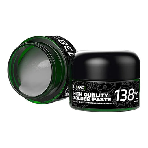 LUOWEI LW-SP1 50g Lead-Free Solder Paste PC Repair BGA SMT Tin Paste for Electronics - 138° - 1