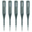 LUOWEI 5Pcs Precision Screwdriver Set S2 Steel Hardened Bits 5mm Strong Magnet for Electronics Repair - 1