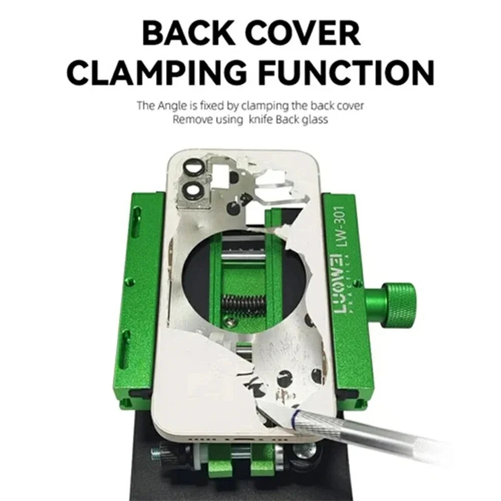 LUOWEI LW-301 Pro 4 in 1 Phone Screen Separator Clamp with Side Suction Cup Repair Tool - 2