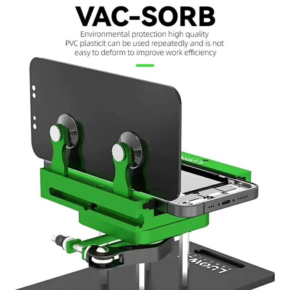 LUOWEI LW-301 Pro 4 in 1 Phone Screen Separator Clamp with Side Suction Cup Repair Tool - 4