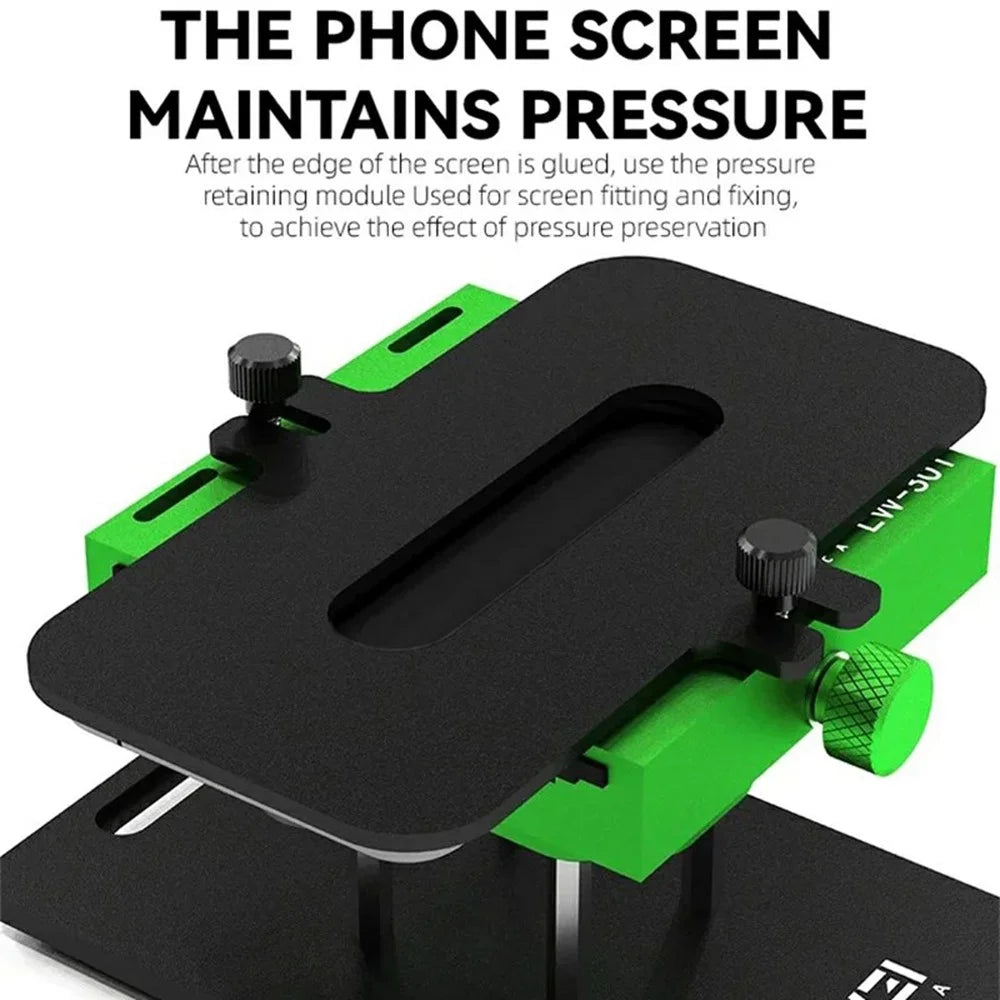 LUOWEI LW-301 Pro 4 in 1 Phone Screen Separator Clamp with Side Suction Cup Repair Tool - 6