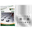 BEST BST-SAM (SAM: 8-17) 10Pcs BGA IC Solder Reballing Stencil Kit 0.12mm Steel Repair Tools - 1