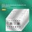 BEST BST-SAM (SAM: 8-17) 10Pcs BGA IC Solder Reballing Stencil Kit 0.12mm Steel Repair Tools - 2