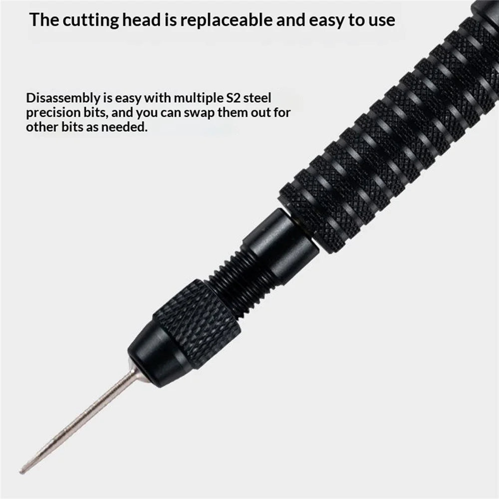 BEST BST-9909 7 in 1 Adjustable Torque Screwdriver Set S2 Steel Bits Aluminum Handle for Electronics Repair - 5