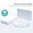 BEST BST-QJ3 Cleaning Sponge Cutter Box with 10 Sponges 1cm Precision Cutting Tool for Repair - 3