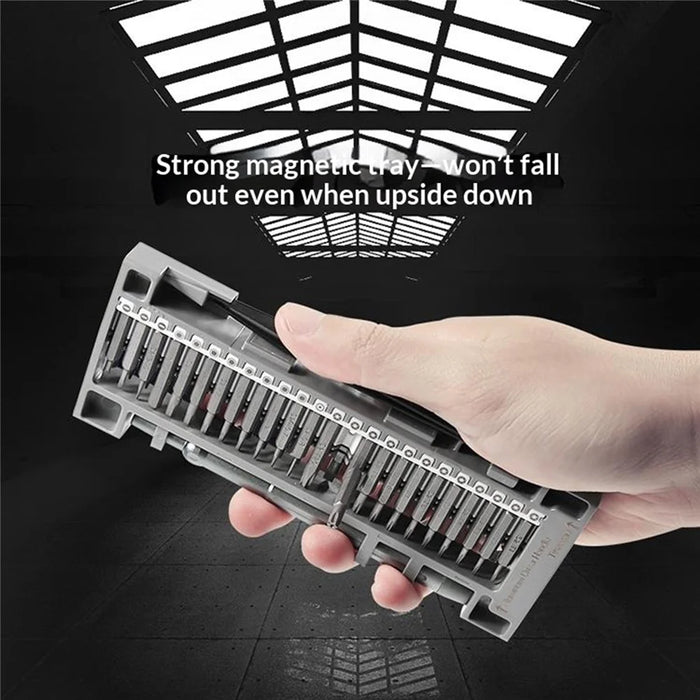 BEST BST-8934A 50-in-1 Precision Screwdriver Set S2 Steel Magnetic Bits Kit for Electronics Repair - 7