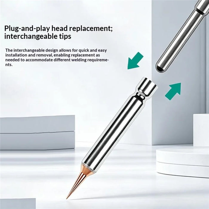BEST BST-H210A 10Pcs Soldering Iron Kit Interchangeable Tips Quick Release Design for Precision Welding - 2