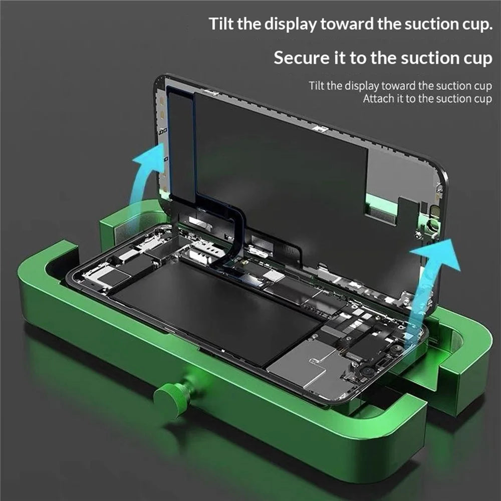 BEST Side-Mounted Screen Clamp Phone Repair Tool Suction Cup Fixture for Mobile Screen Disassembly - 4