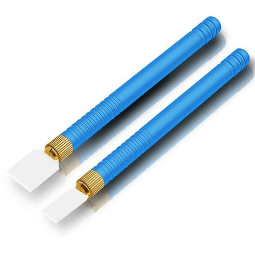 TE-204 2Pcs Ceramic Scraper Electronic Repair Tool Non-Magnetic for Soldering Desoldering - 1