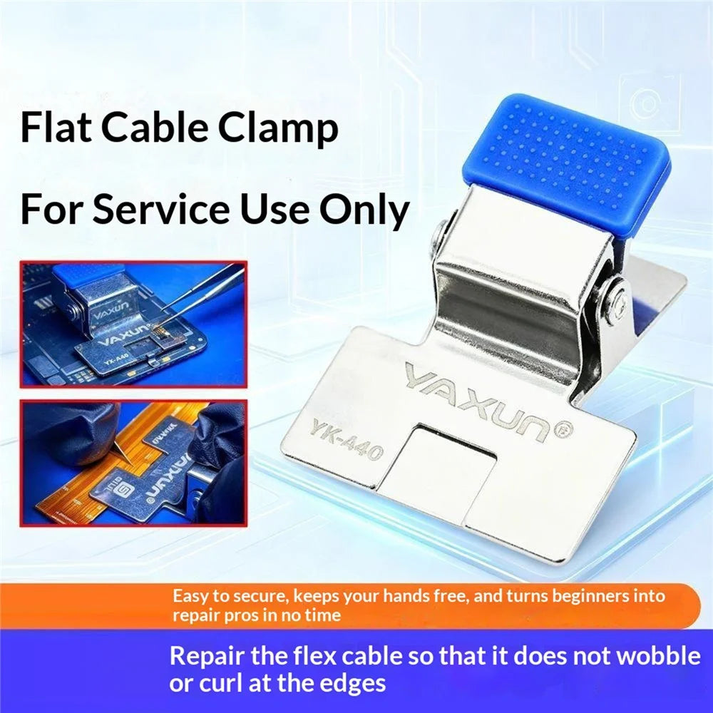 YAXUN YK-A40 Flat Cable Clamp Flexible PCB Repair Tool for Phone Circuit Board Maintenance - 2