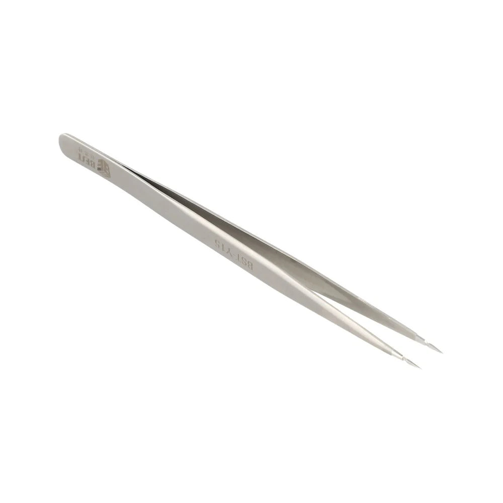 BEST BST-Y15 Precision Tweezers Stainless Steel Non-magnetic Anti-slip for Electronics Repair - 1