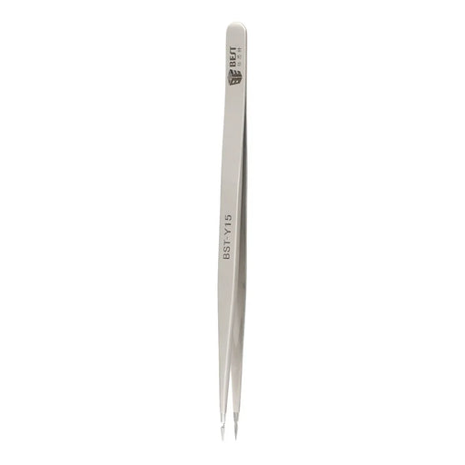 BEST BST-Y15 Precision Tweezers Stainless Steel Non-magnetic Anti-slip for Electronics Repair - 2
