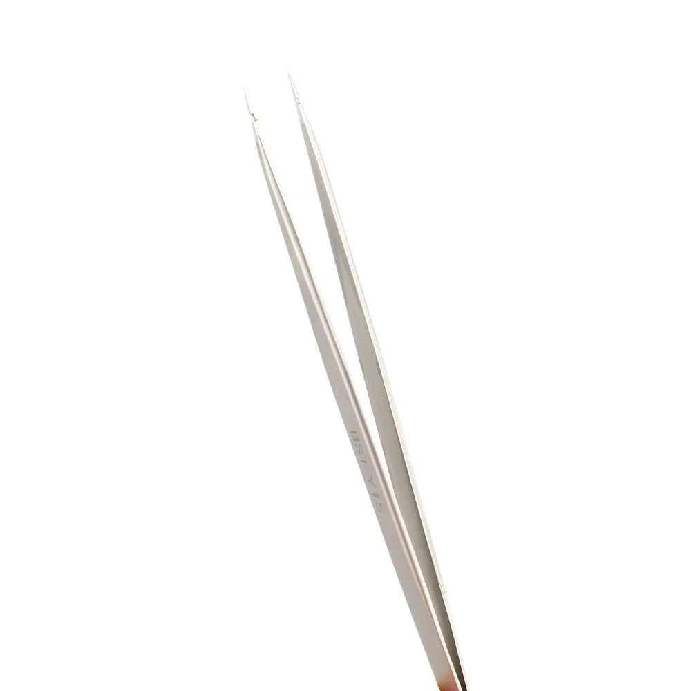 BEST BST-Y15 Precision Tweezers Stainless Steel Non-magnetic Anti-slip for Electronics Repair - 3