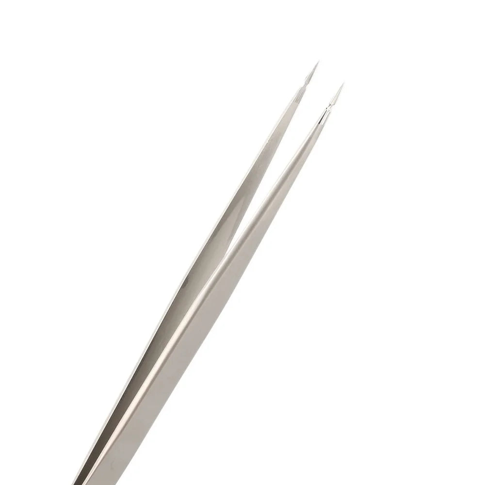 BEST BST-Y15 Precision Tweezers Stainless Steel Non-magnetic Anti-slip for Electronics Repair - 4