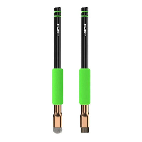 LUOWEI LW-BR01 2Pcs IC Chip Soldering Pad Adhesive Removal Brush Set for Motherboard Repair - 1