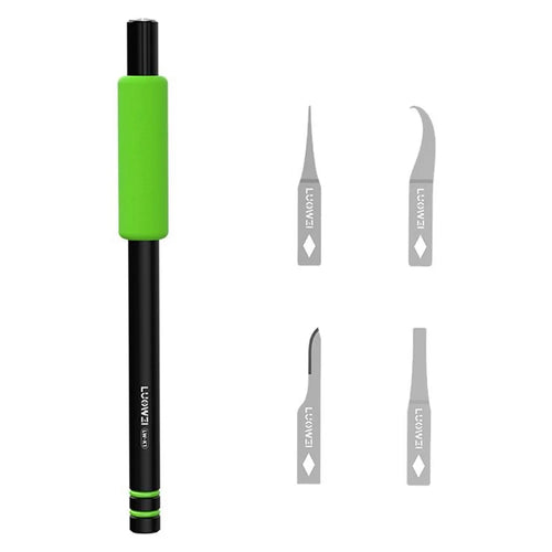 LUOWEI LW-K1 4 in 1 Motherboard CPU IC Glue Removal Repair Knife Set for Phone Electronics - 1