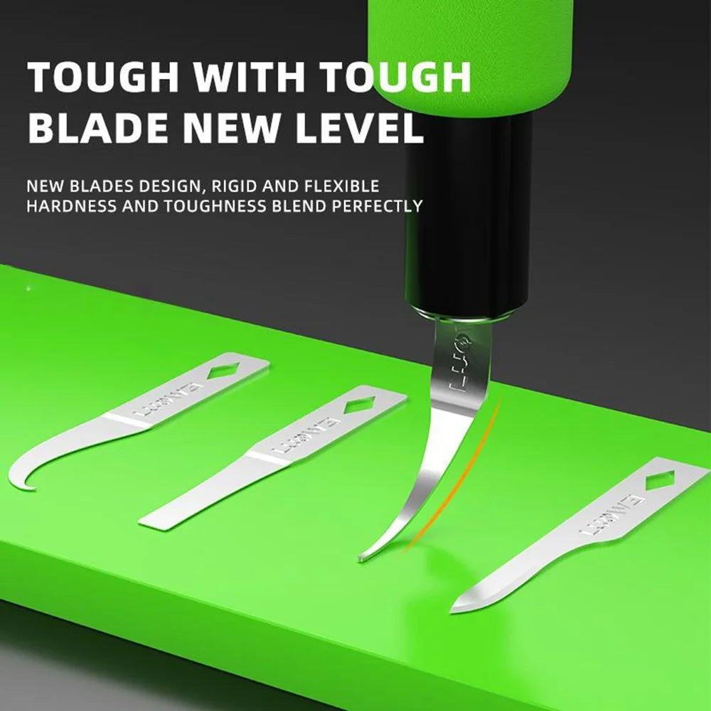 LUOWEI LW-K1 4 in 1 Motherboard CPU IC Glue Removal Repair Knife Set for Phone Electronics - 5