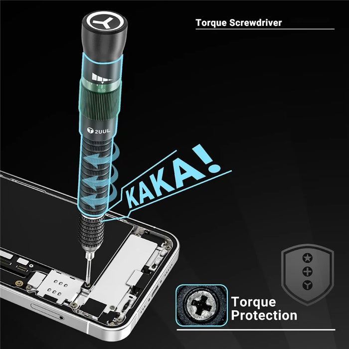 2UUL SD20 KAKA Torque Screwdriver Set 3 Handles 4 Bits Adjustable Torque Screwdriver for Phone Repair - 3