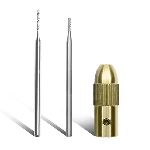 2UUL SD90 Stripped Screw Extractor Drill Set Carbide Tungsten Steel Bits for Phone Repair - 1